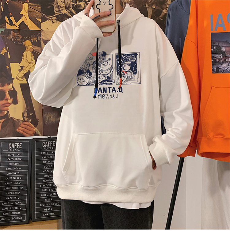 Áo hoodie tay dài kiểu dáng thể thao phong cách năng động cho nam | BigBuy360 - bigbuy360.vn