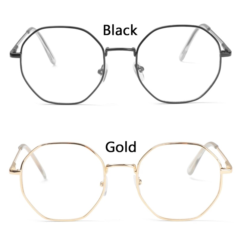 Kính mát gọng kim loại phong cách retro thời trang unisex tùy chọn màu sắc
