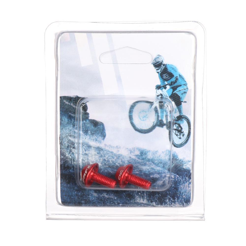 CACTU Set 2 Ốc Vít Bằng Hợp Kim Nhôm Nhiều Màu Chuyên Dụng Cho Xe Đạp Leo