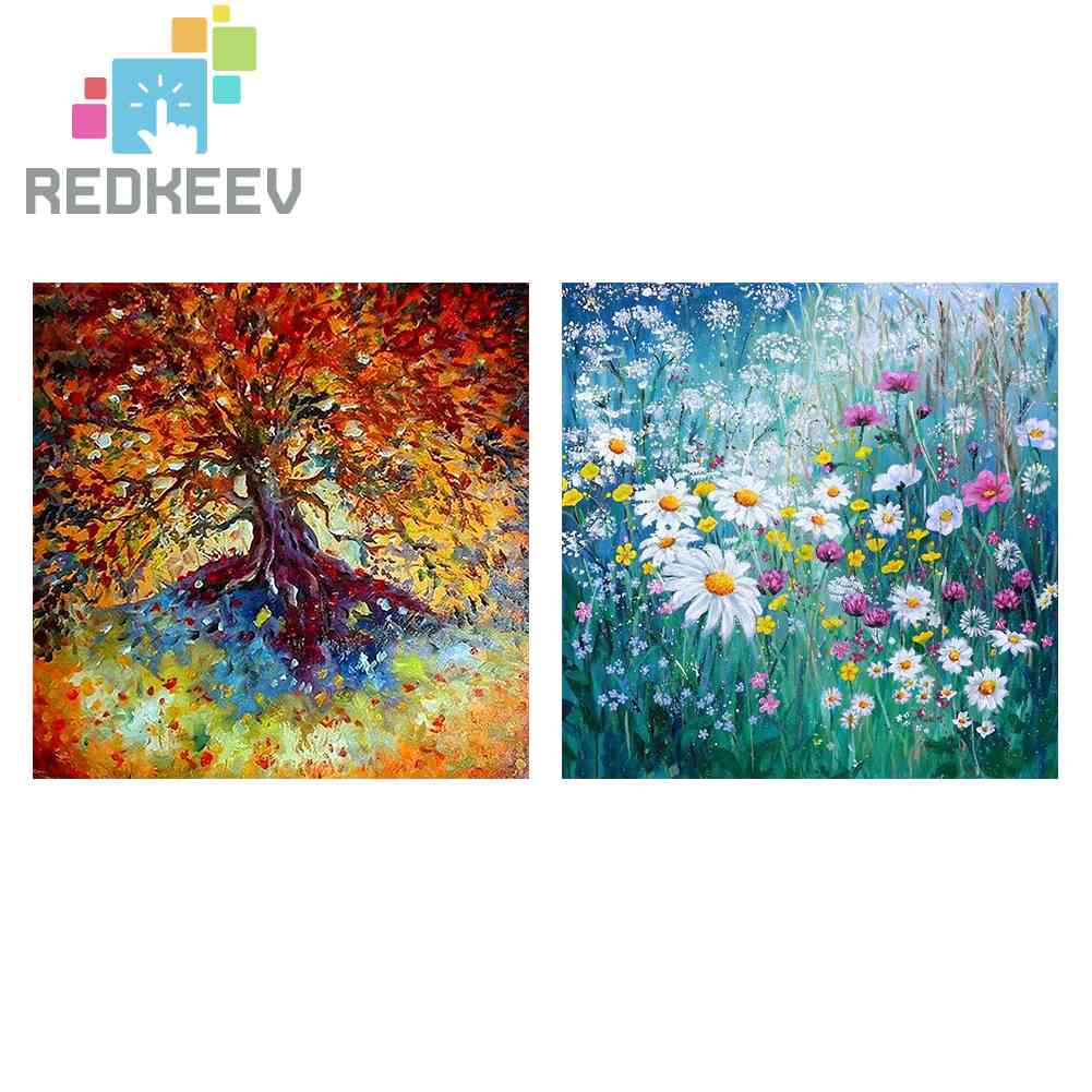 Tranh Đính Đá Kim Cương Toàn Bộ 5D DIY Hình Vẽ Phong Cảnh