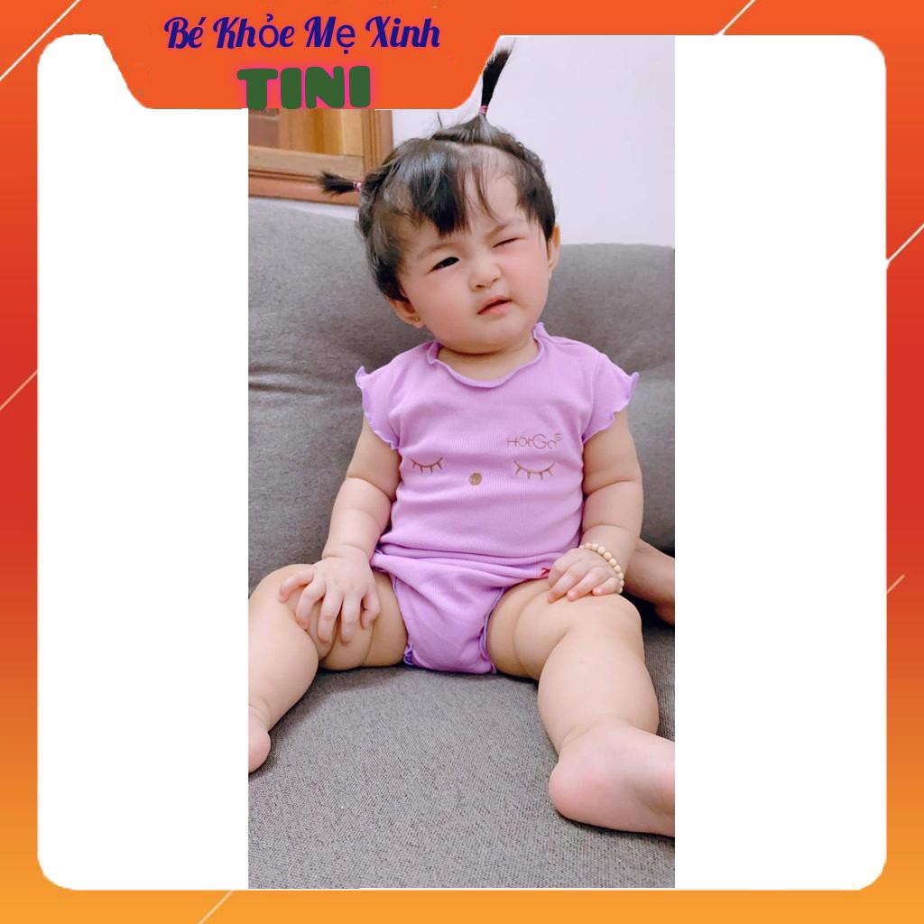 Set 3 bộ thun mát Hotga ngẫu nhiên cho bé gái từ 5-10 kg