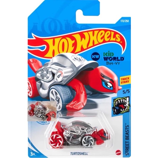 Xe mô hình Hot Wheels basic Rùa Turtoshell GTB77, 40K.