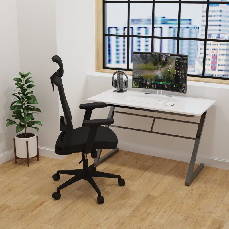 Bàn Gaming Chữ Z, làm việc, học sinh, văn phòng, Chân sắt sơn tĩnh điện cao cấp BLV Z | BigBuy360 - bigbuy360.vn