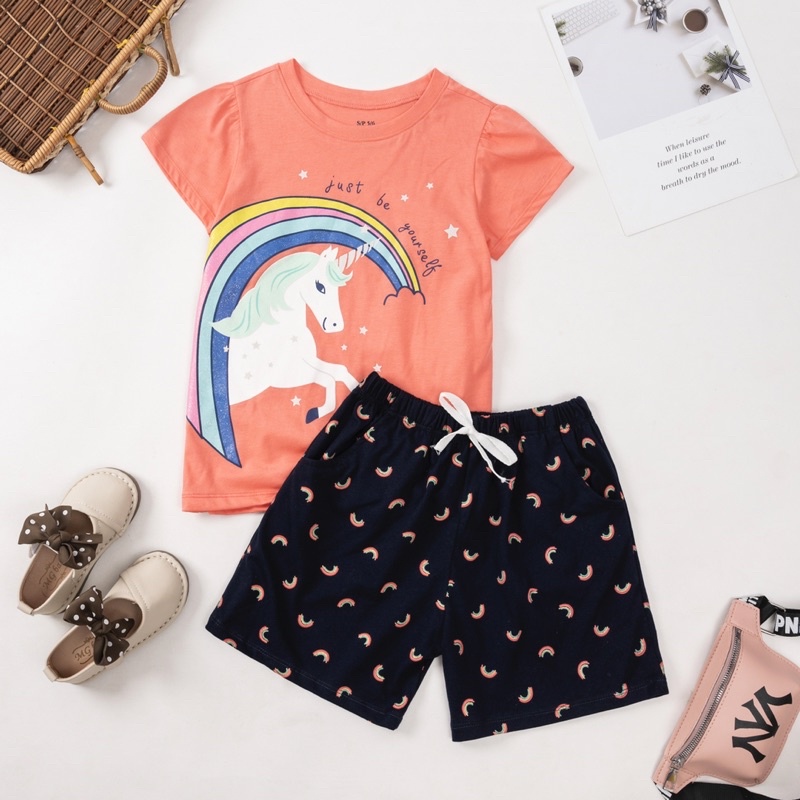 Bộ cotton bé gái size đại 18-45kg