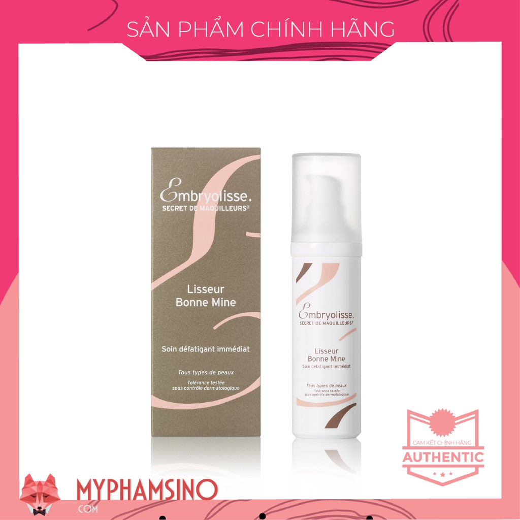 Kem dưỡng Embryolisse Sáng mịn và đồng đều màu da tức thì Lisseur Bonne Mine 40ml