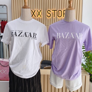 Áo chữ xuất hàn bazzar
