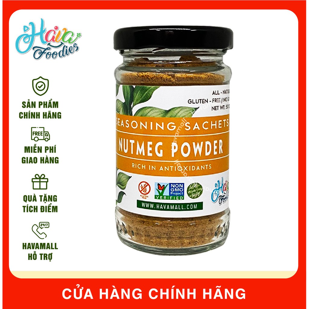 [KÈM HƯỚNG DẪN] Bột Nhục Đậu Khấu – Nutmeg Powder