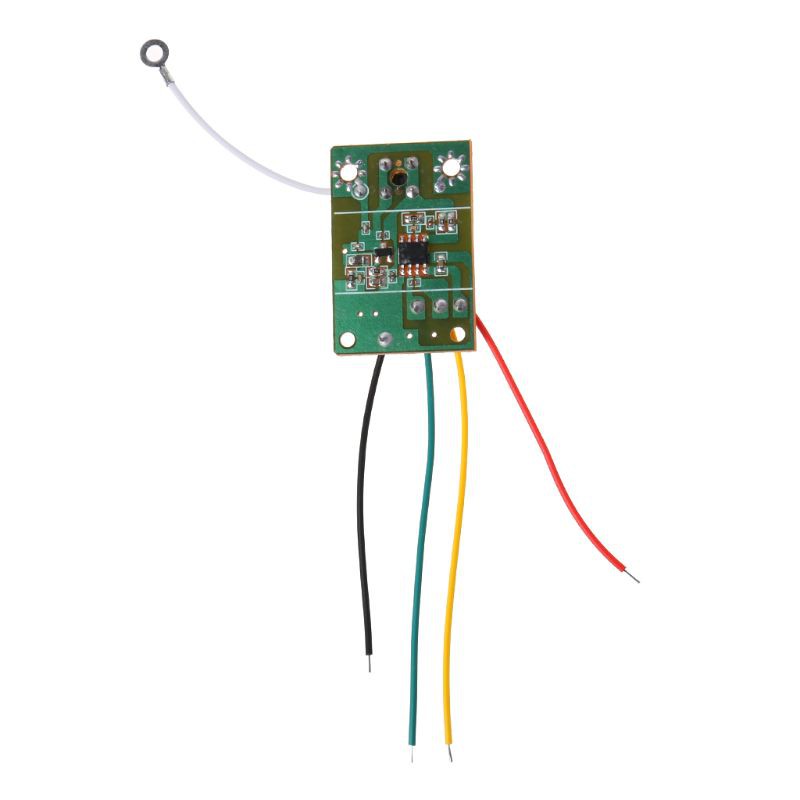 Bộ Bảng Mạch Điều Khiển Từ Xa 2ch Rc 27mhz Pcb Và Ăng Ten Cho Xe Hơi / Xe Tải Đồ Chơi