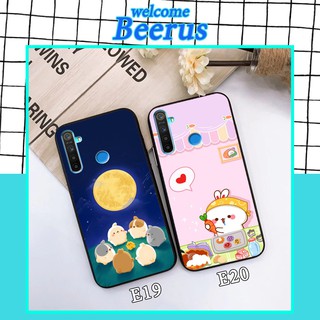 Ốp lưng Realme 5 5i ❤️ FREESHIP ❤️ in hình Molang Kawaii Cute Panda Cat