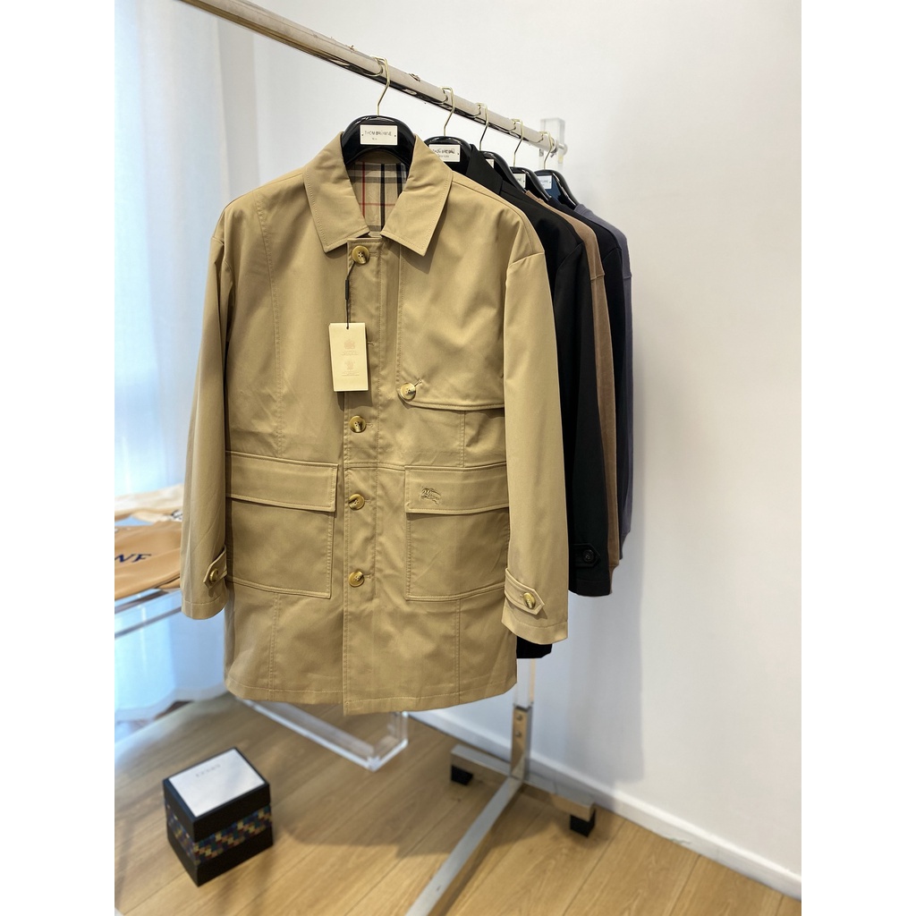 Áo khoác nam thời trang cao cấp Burberry BBR trẻ trung