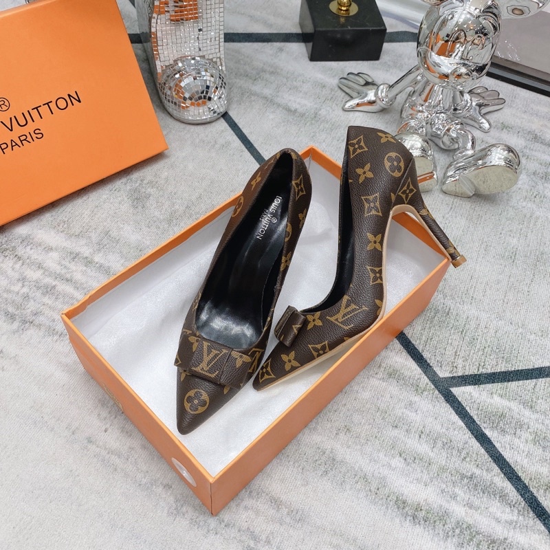 Cao Gót LV Nơ Full Size 35-39  -  By Anh Dinh Phuong