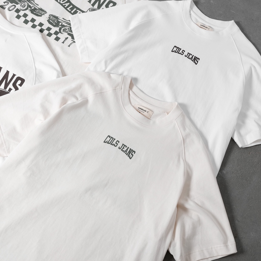 Áo thun CANDLES JEANS TSHIRT