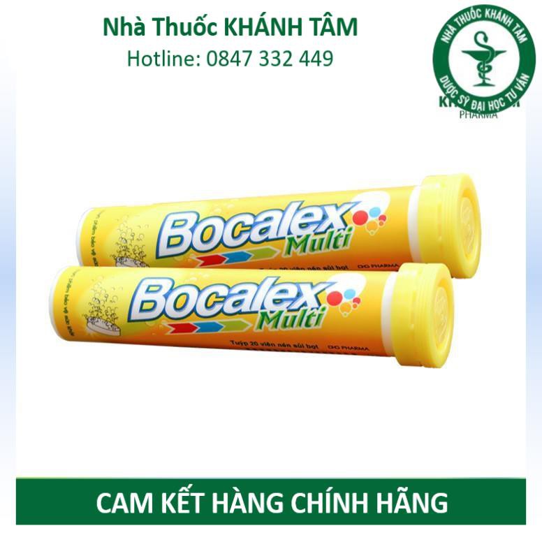 Viên sủi BOCALEX MULTI DHG (Tuýp 20 viên) - Bổ sung vitamin [Beroca, berroca, berocca] _Khánh Tâm ! !
