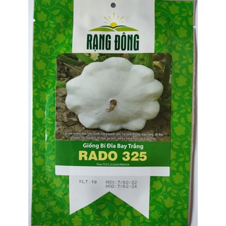Hạt giống bí dĩa bay trắng Rạng Đông