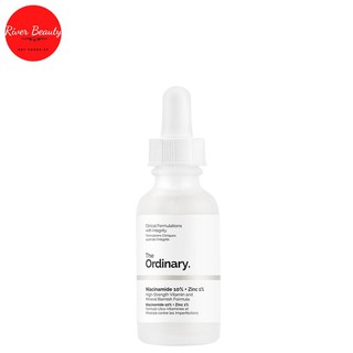 Serum The Ordinary Niacinamide 10% + Zinc 1% - tinh chất dành cho da dầu, mụn 30ml