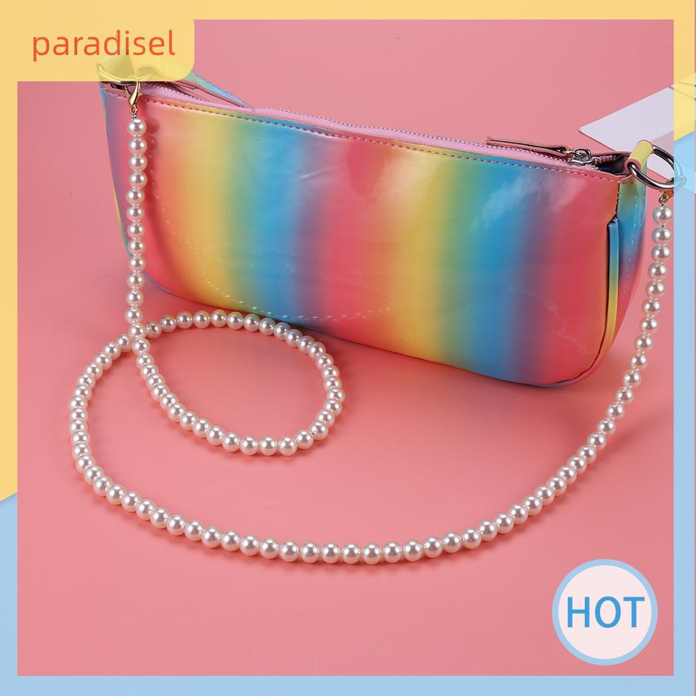 Dây Đeo Ngọc Trai Nhân Tạo Thời Trang Cho Nữ Gắn Túi Xách