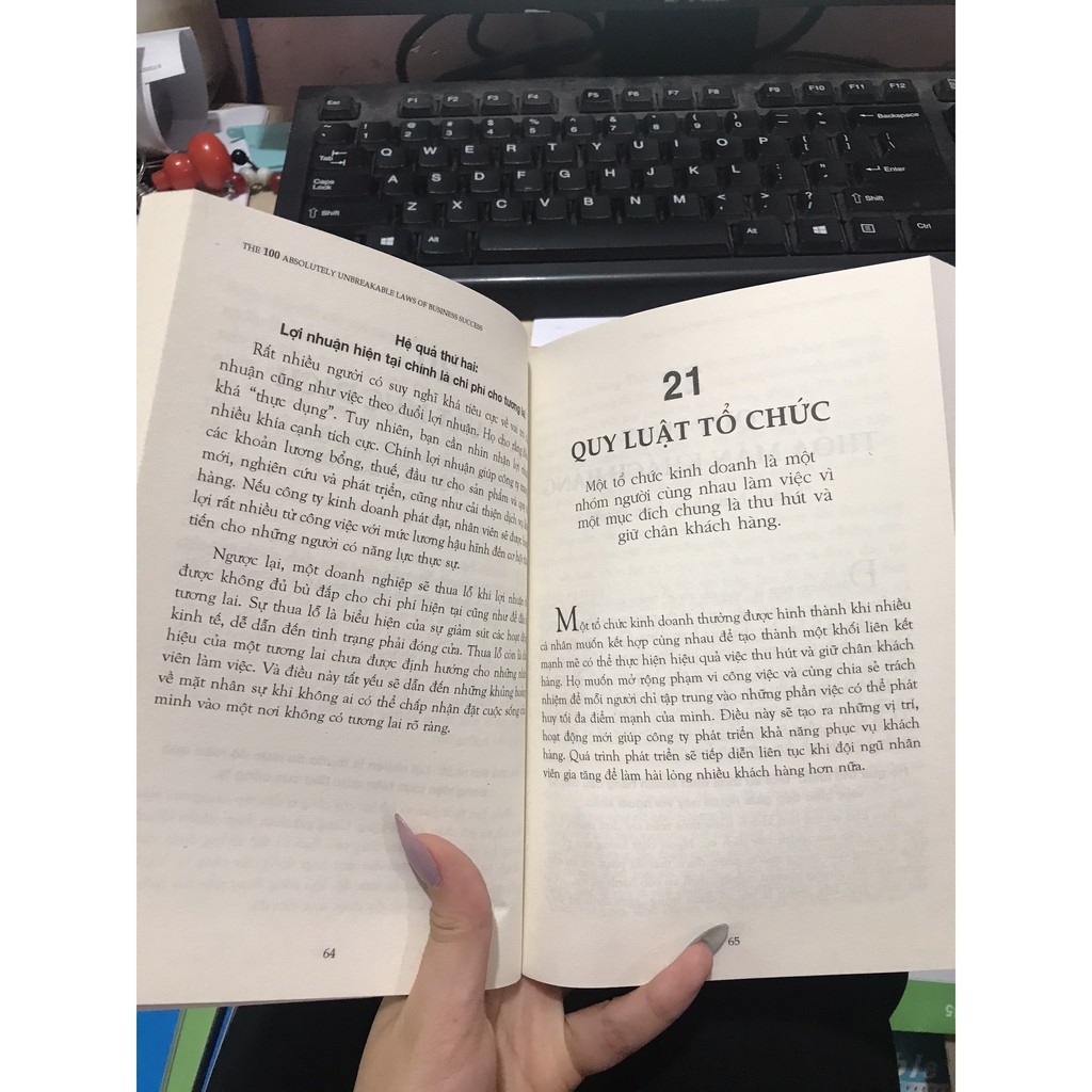 Sách - 100 Quy Luật Bất Biến Để Thành Công Trong Kinh Doanh (Tái Bản 2019)