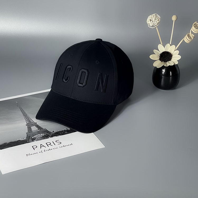 [Mã FAMARAL1 giảm 10K đơn 50K]Mũ lưỡi trai Nón kết thêu chữ ICON 373 phong cách Ulzzang form unisex nam nữ