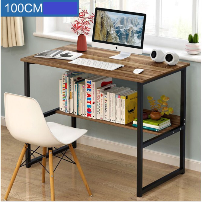 Bàn làm việc cao cấp Tâm house mẫu mới BXG024 (100x37cm)