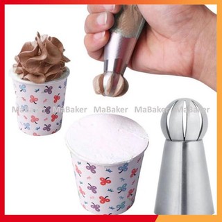 Đui bơm kem cupcake, hoa 3D, trang trí bánh hàng cao cấp siêu bền - MaBaker