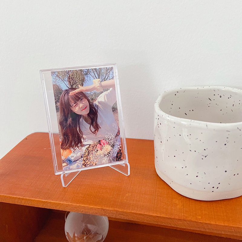 Khung Ảnh Để Bàn Trang Trí Trong Suốt Bằng Acrylic