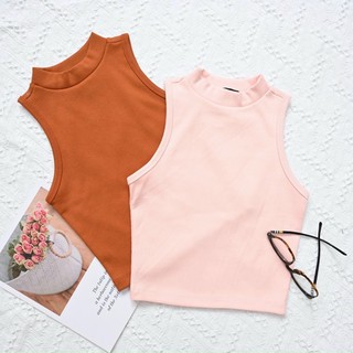 [HìnhThật]Áo Thun Gân Ba lỗ Croptop