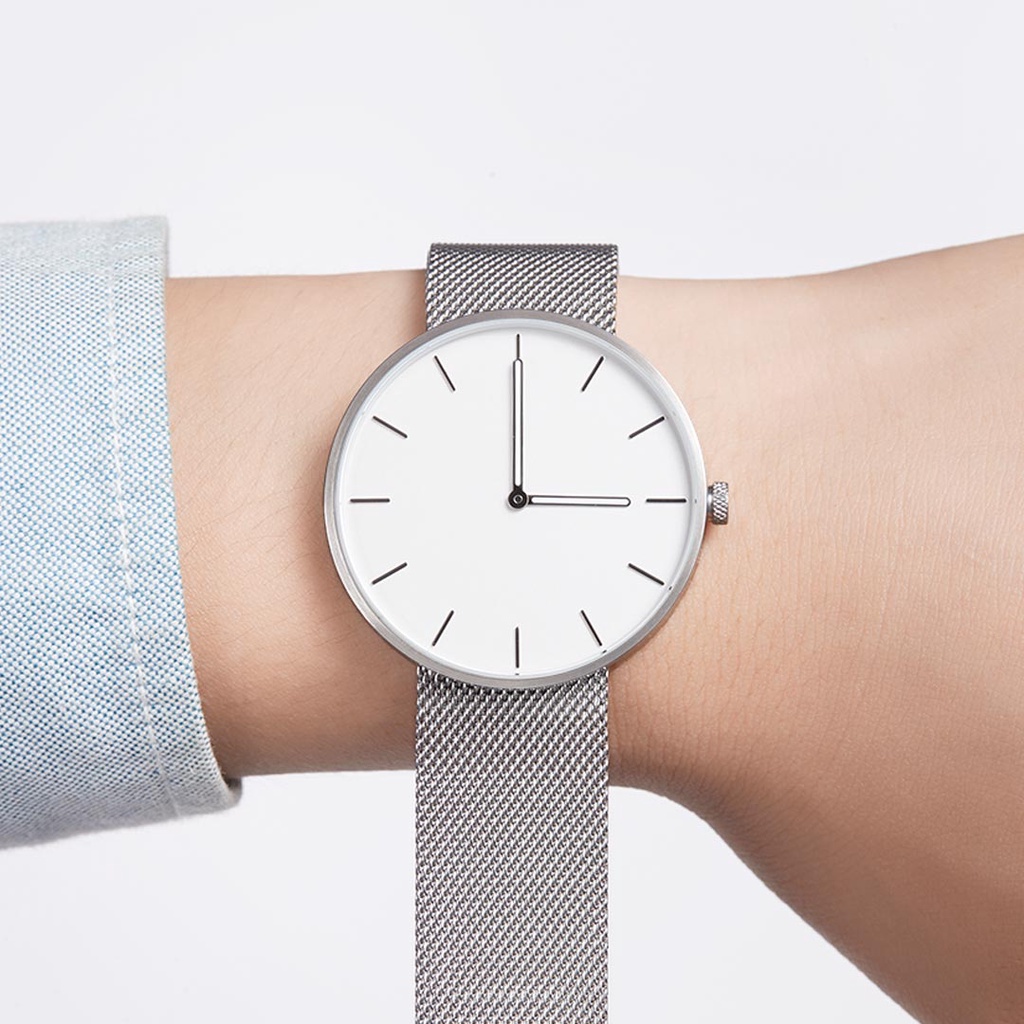 Đồng Hồ Đeo Tay Xiaomi TwentySeventeen Chống Thấm Nước 3ATM Dây Da Và Thép Không Gỉ
