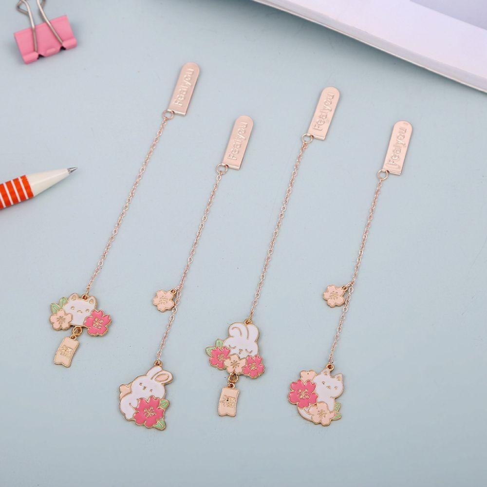 Kẹp Giấy Đánh Dấu Trang Sách Hình Thỏ Đáng Yêu
