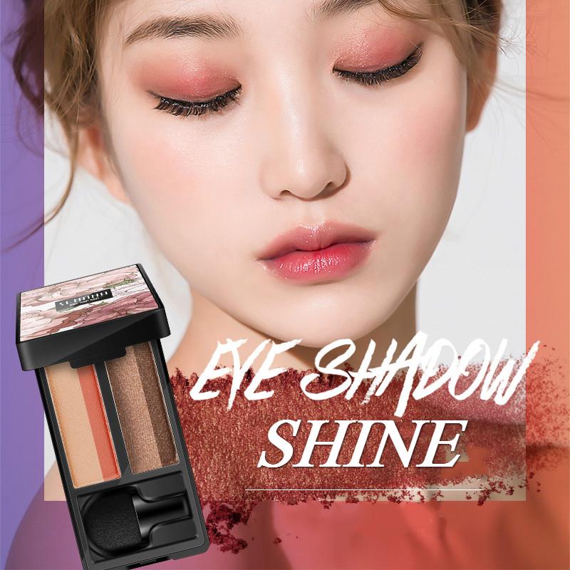 Bảng Phấn Trang Điểm Mắt SENANA Hai Màu Gradient Lấp Lánh Chống Thấm Nước 4.8g | BigBuy360 - bigbuy360.vn