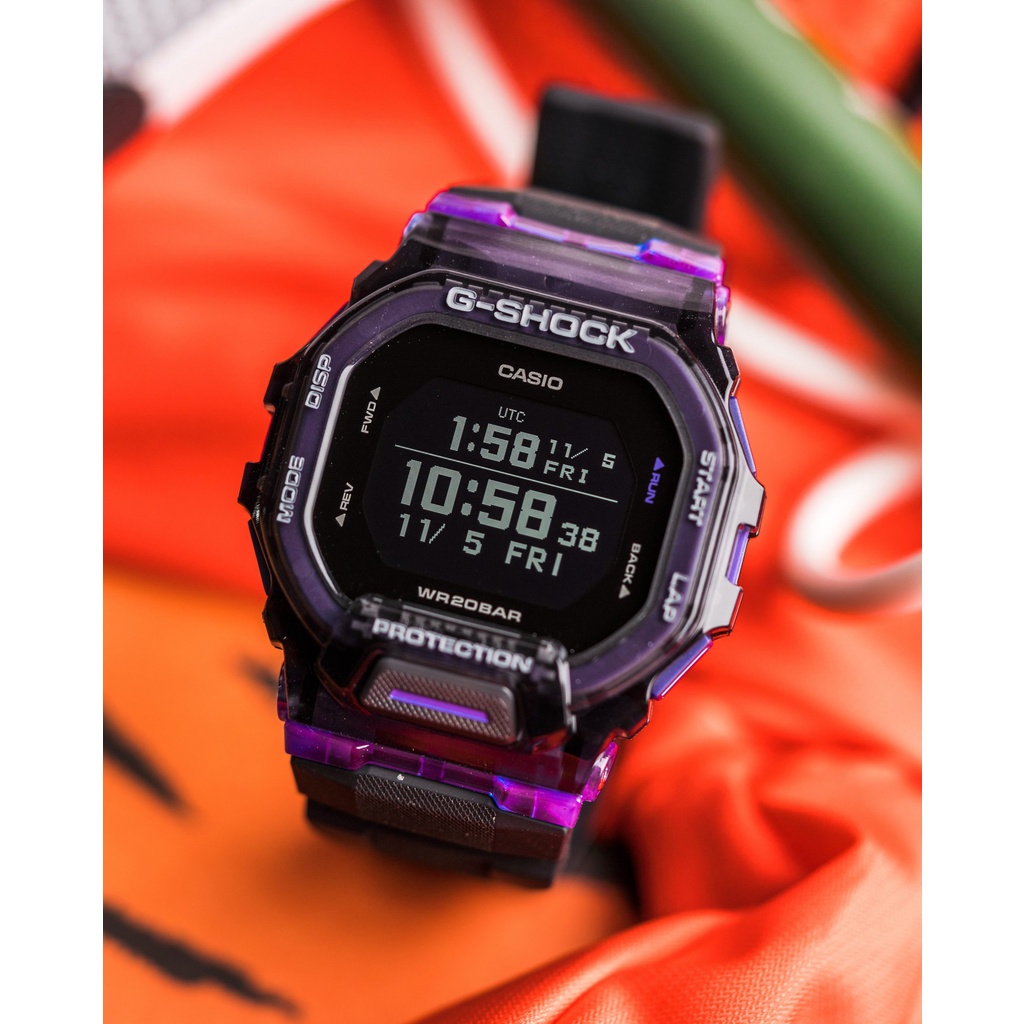 Đồng Hồ Nam Dây Nhựa Casio G-Shock GBD-200SM-1A6DR Bluetooth GBD-200SM-1A6 Chính Hãng