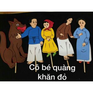 Rối que cô bé quàng khăn đỏ