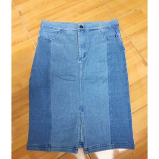 Chân váy Jeans xuất Hàn dư