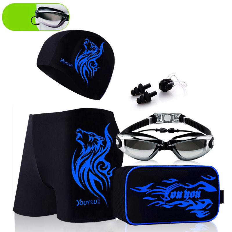 Quần bơi nam co giãn phong cách mạnh mẽ