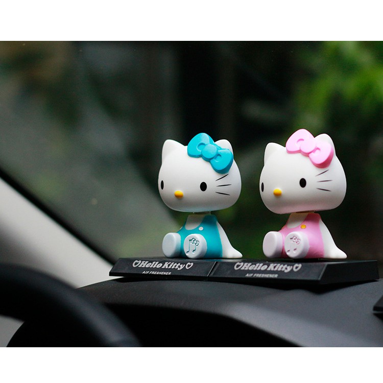 Mô Hình Hello Kitty Lắc Đầu Trang Trí Xe Hơi