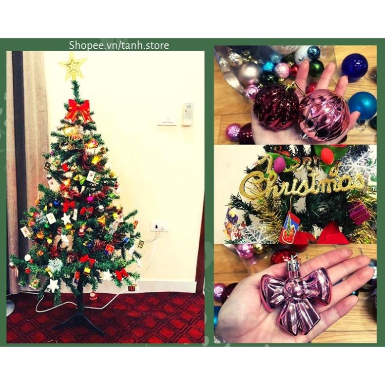 Cây Thông Noel 1.5m, 1.8m Đầy Đủ Phụ Kiện - Cây Thông Giáng Sinh