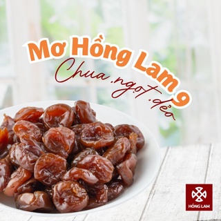 Ô mai mơ hồng lam 9 - ô mai hồng lam 11 hàng đường - hộp200g/300g/500g