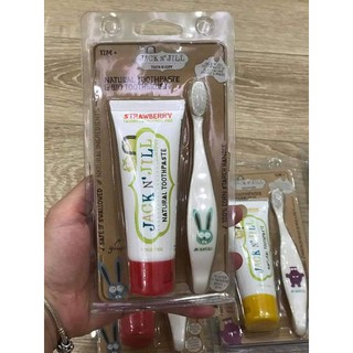 Kem đánh răng jacknjill, tặng bàn chải