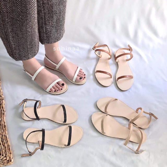 Sandal 2 quai đế siêu dẻo