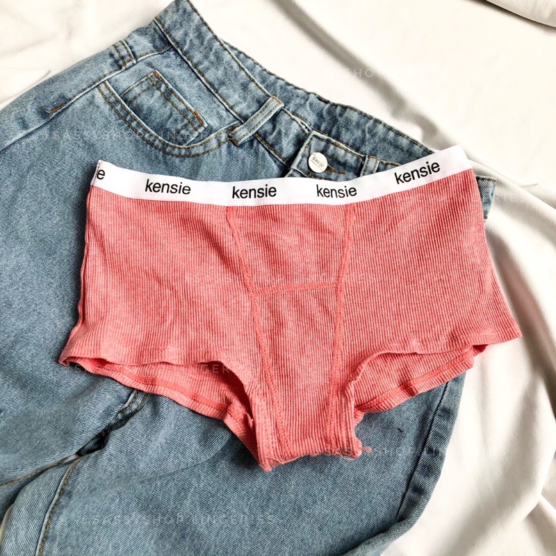 [RẺ NHẤT] SASSY Quần lót nữ cotton KENSIE dạng boyshort