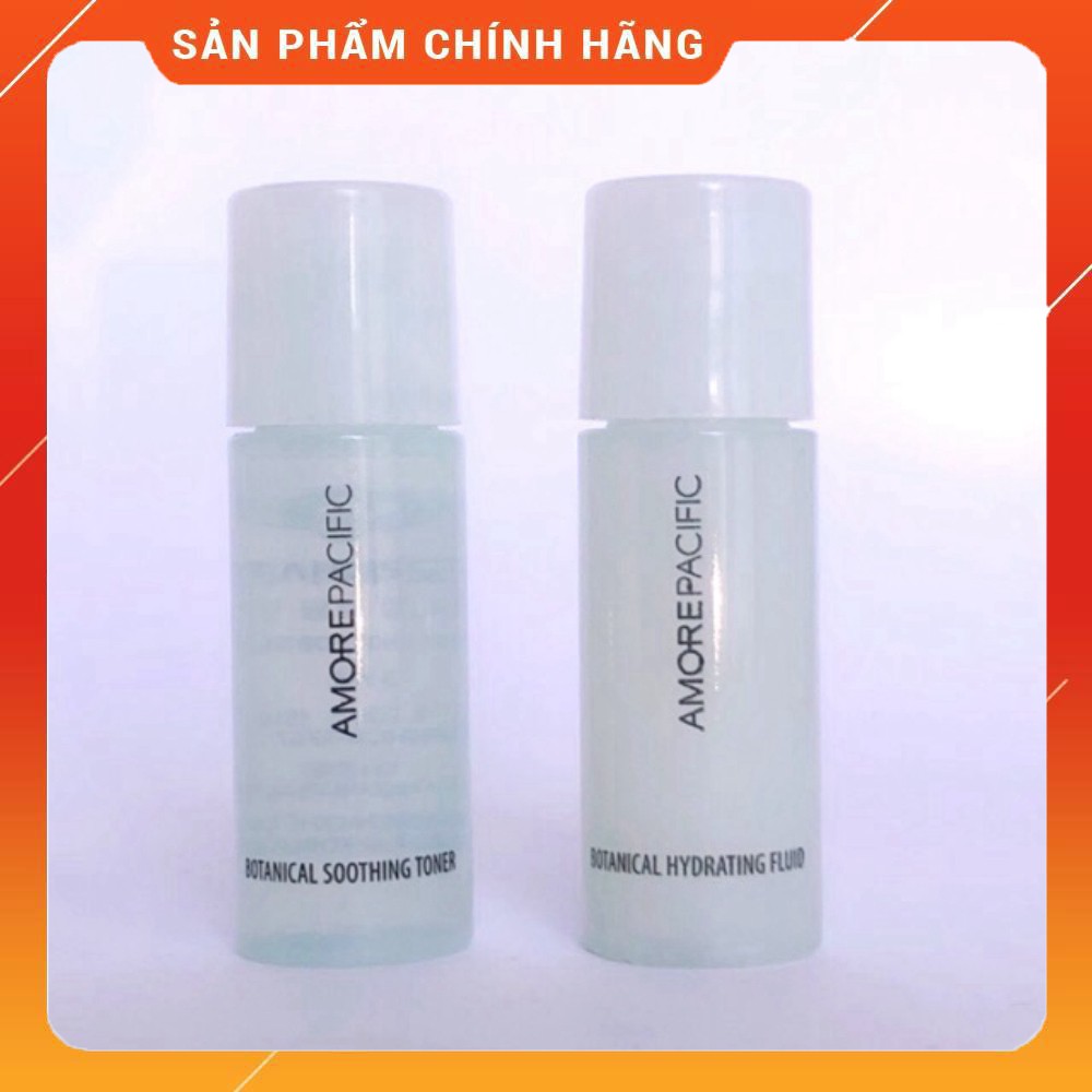 Cặp Nước Hoa Hồng Và Sữa dưỡng Amore Pacific Botanical 5ml