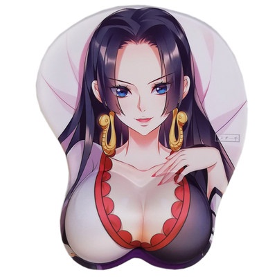 One Piece làm đẹp dày chuột Pad siêu lớn DVA Overwatch Anime làm đẹp Silicone bảo vệ cổ tay sáng tạo cá tính