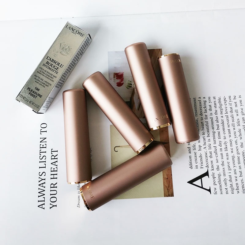 Son môi Lancome 274/196 /888 1.6G màu nhung đen vàng dưỡng ẩm linh hoạt cho nữ