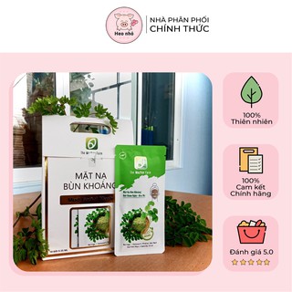 Mặt nạ bùn khoáng chùm ngây – rau má The Moshav Farm