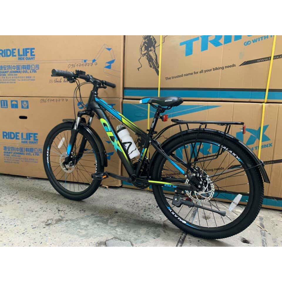 Xe Đạp Địa Hình Leo Núi Galaxy 26 inches Khung Nhôm Khung Thép Phiên Bản Đầy Đủ Sản Xuất 2021