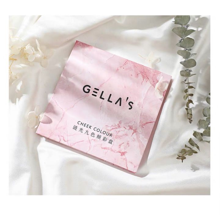 Má hồng Gella's Cheek Colour 9 ô | BigBuy360 - bigbuy360.vn
