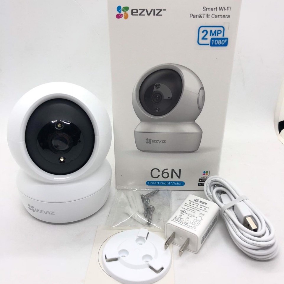 Camera IP WiFi Ezviz C6N 1080P, Đàm Thoại 2 Chiều, Phát Hiện Chuyển Động + Tặng Kèm Thẻ Nhớ Tùy Chọn