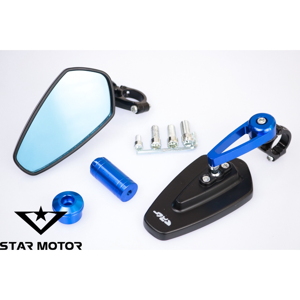 Gương - kiếng gù chân gương CRG V1 nhôm CNC lắp chân gương các dòng xe