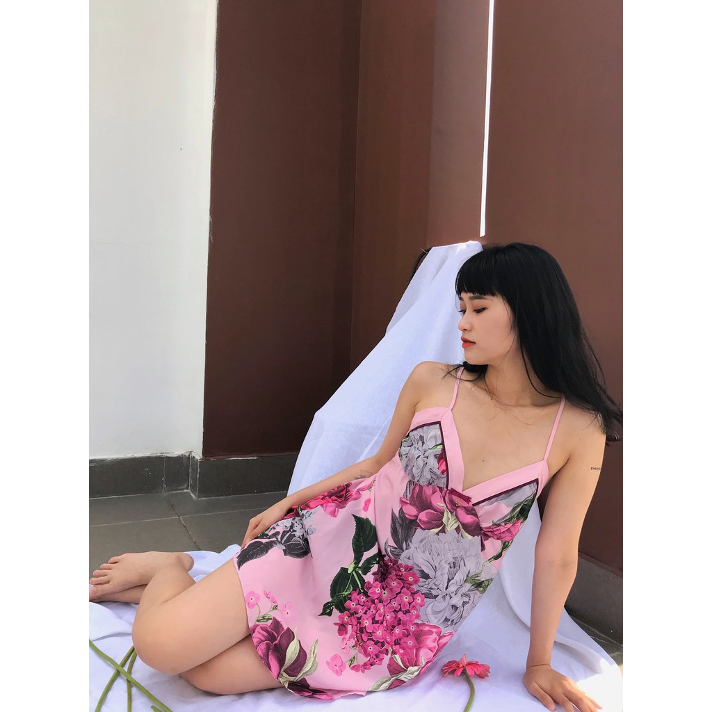 Đầm Phi Lụa Cao Cấp Ted Baker