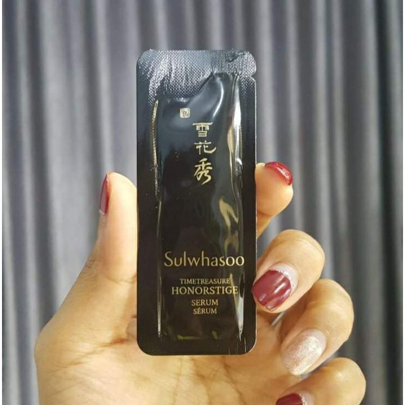 Gói tinh chất sâm đen trẻ hóa da trả lại làn da không tuổi chỉ sau 1 tuần Sulwhasoo Timetreasure Honorstige Serum