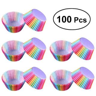 Set 100 Đế Giấy Lót Bánh Cupcake